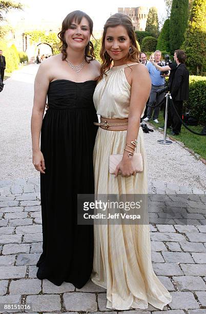 The Art of Elysium founder Jennifer Howell and Eva Quiros at The Art of Elysium's first annual PARADIS with Cartier and Relativity Media at the Soho...