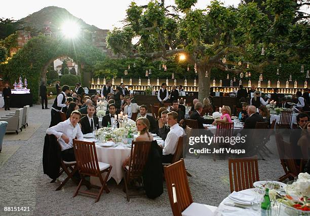 General view of atmosphere at The Art of Elysium's first annual PARADIS with Cartier and Relativity Media at the Soho House Grey Goose Party held at...