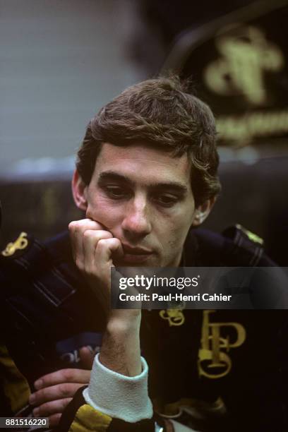 Ayrton Senna, Grand Prix of France, Circuit Paul Ricard, 07 July 1985.