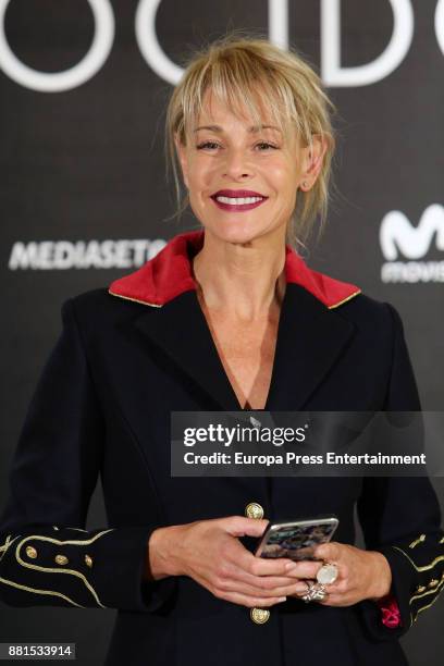 Belen Rueda attends the 'Perfectos desconocidos' photocall at Hesperia hotel on November 28, 2017 in Madrid, Spain.