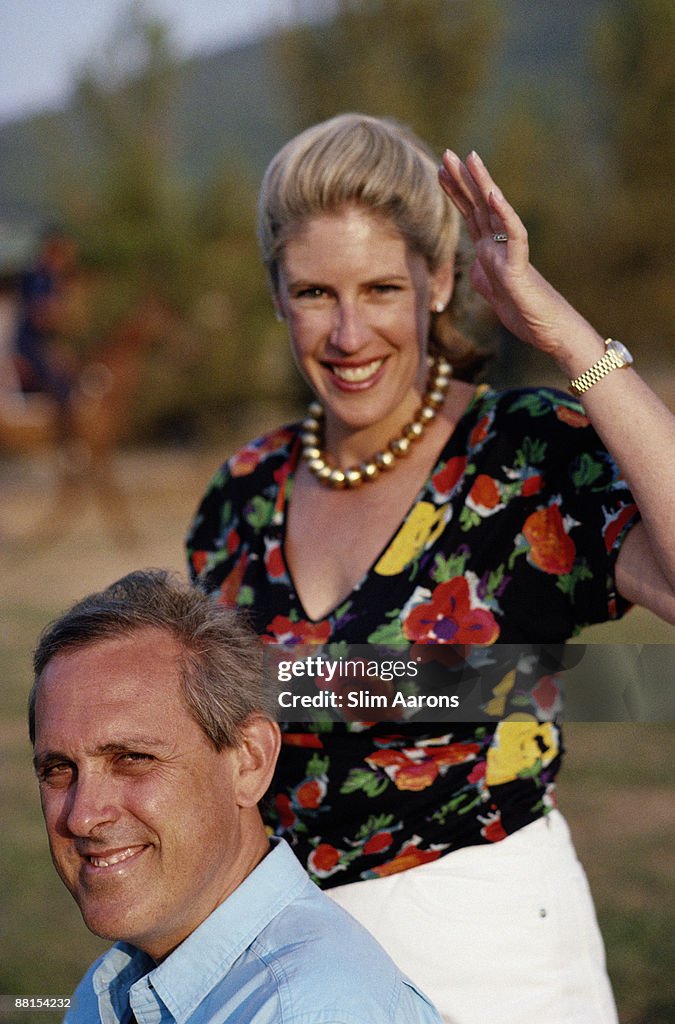Jacqueline Astor and her husband John R. Drexel IV in Tuscany, July... News Photo Getty Images