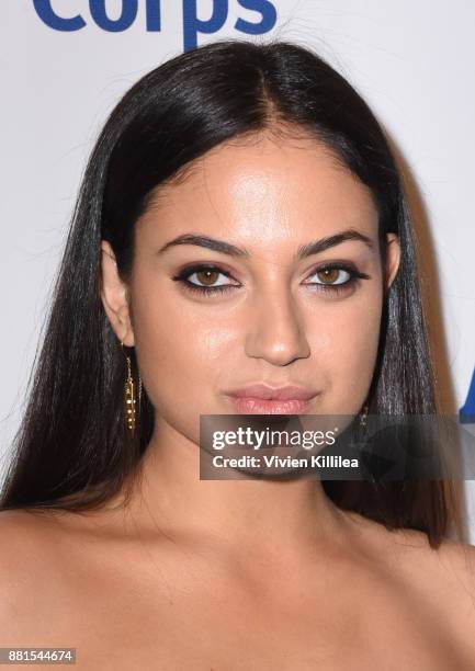 Inanna Sarkis attends the International Medical Corps Annual Awards Celebration on November 28, 2017 in Los Angeles, California.