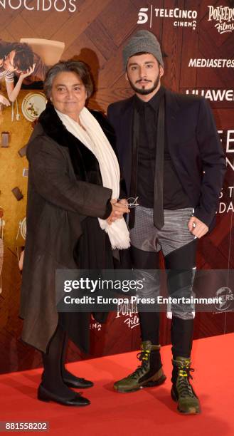 Elena Benarroch attends the 'Perfectos desconocidos' premiere at Capitol cinema on November 28, 2017 in Madrid, Spain.