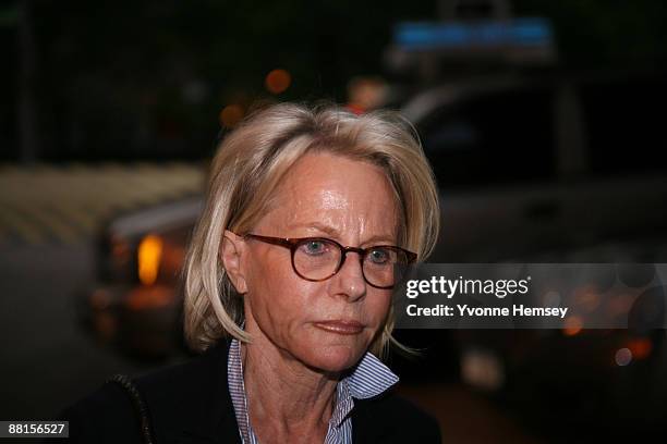 Wife of fraudulent financier Bernard Madoff, Ruth Madoff, leaves the Metropolitan Correctional Center after visiting her husband in prison June 1,...