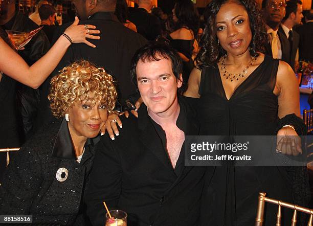 Ja'net Dubois, Quentin Tarantino and BernNadette Stanis