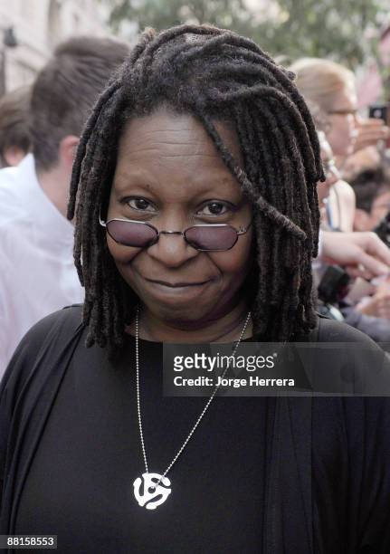 Whoopi Goldberg attends the press night of Sister Act: The Musical at London Palladium on June 2, 2009 in London, England.