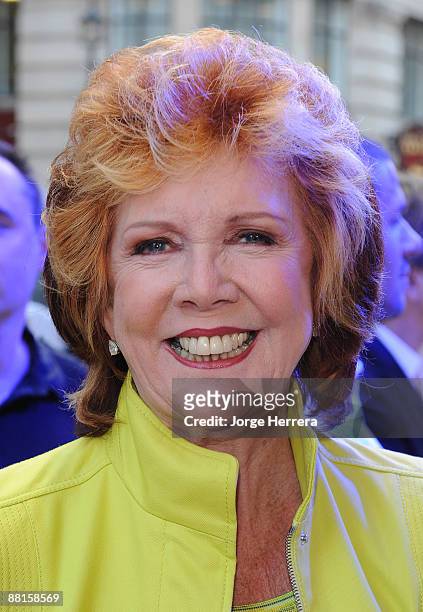 Cilla Black attends the press night of Sister Act: The Musical at London Palladium on June 2, 2009 in London, England.