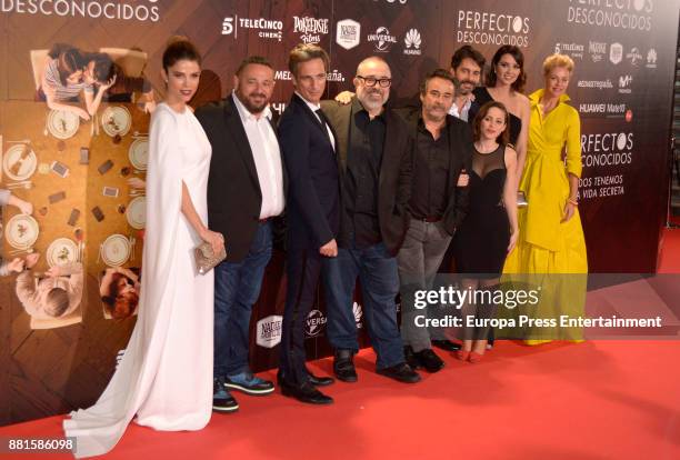 Juana Acosta, Pepon Nieto, Ernesto Alterio, Alex de la Iglesia, Eduard Fernandez, Eduardo Noriega, Beatriz Olivares, Dafne Fernandez and Belen Rueda...