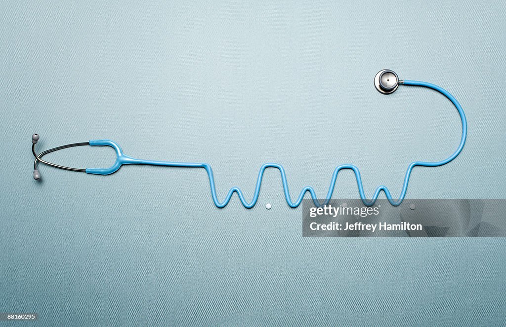 Stethoscope in 'www' shape