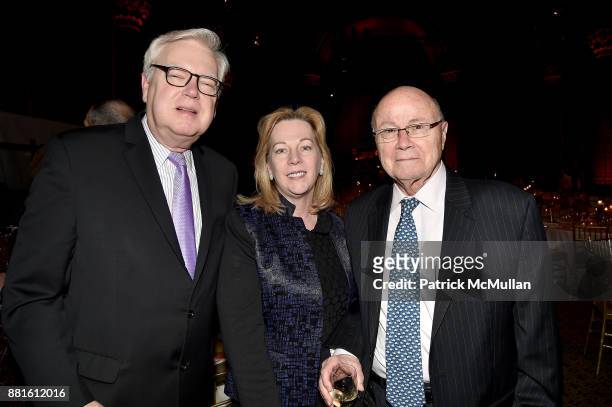 Dennis Conners, Andrea Dowd and Ralph Nappi attend the Best of New York and Israel at AFRMC Gala Honoring Cardinal Dolan & Scott Rechler with Yitzhak...