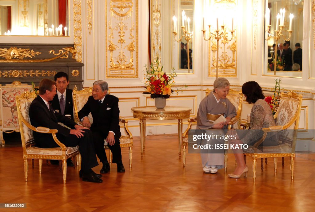 JAPAN-LUXEMBOURG-DIPLOMACY-ROYALS