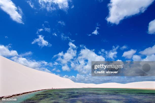 lencois maranhenses - barreirinhas stock-fotos und bilder