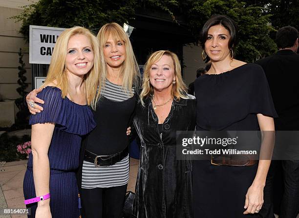 Producer Michelle Chydzik, Dyan Cannon, Fox Searchlight's COO Nancy Utley and producer Nathalie Marciano arrive at the Los Angeles premiere of ""My...