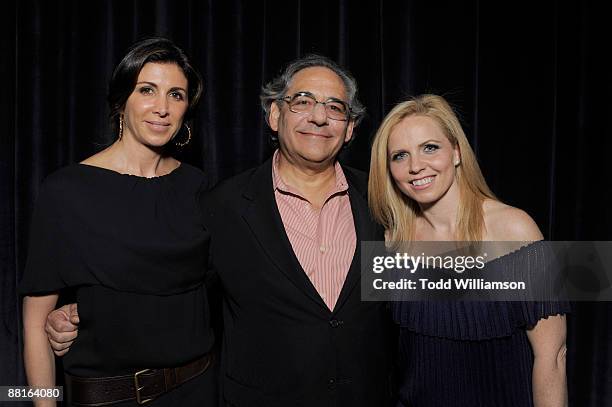 Producer Nathalie Marciano, Fox Searchlight's Steve Gilula and Producer Michelle Chydzik arrive at the Los Angeles premiere of "My Life In Ruins" at...