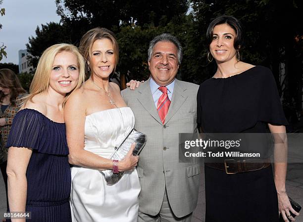 Producer Michelle Chydzik, actress Rita Wilson, Fox's Jim Gianopulos and producer Nathalie Marciano arrive at the Los Angeles premiere of ""My Life...