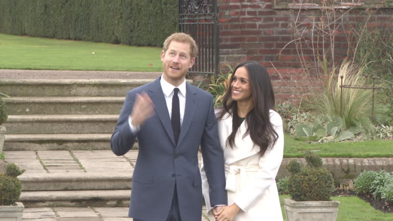 GBR: Announcement Of Prince Harry's Engagement To Meghan Markle