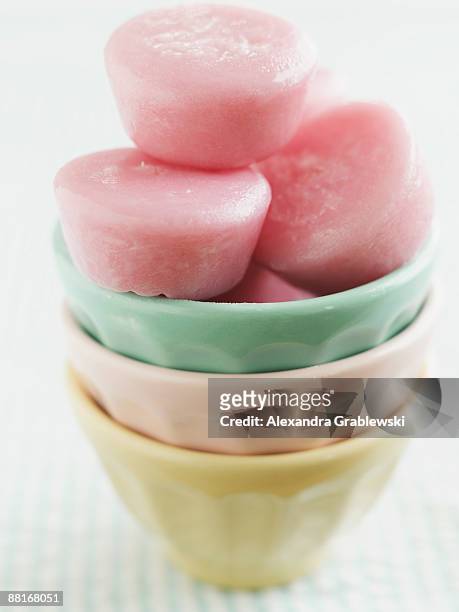 asian ice cream - mochi stock-fotos und bilder