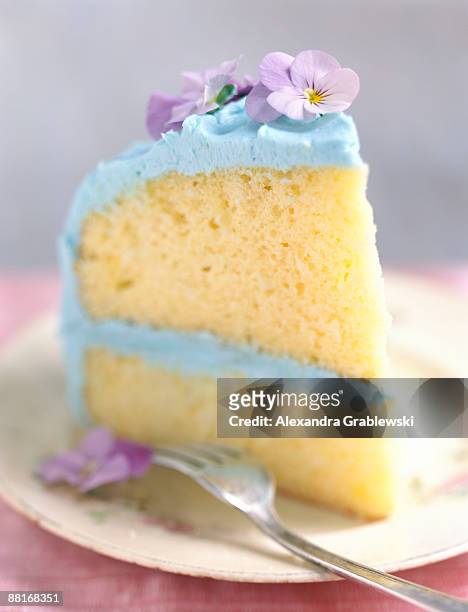 slice of layer cake - gateaux 個照片及圖片檔