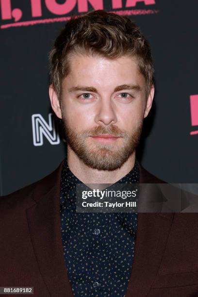 Luke Mitchell attends a screening of "I, Tonya" at Village East Cinema on November 28, 2017 in New York City.