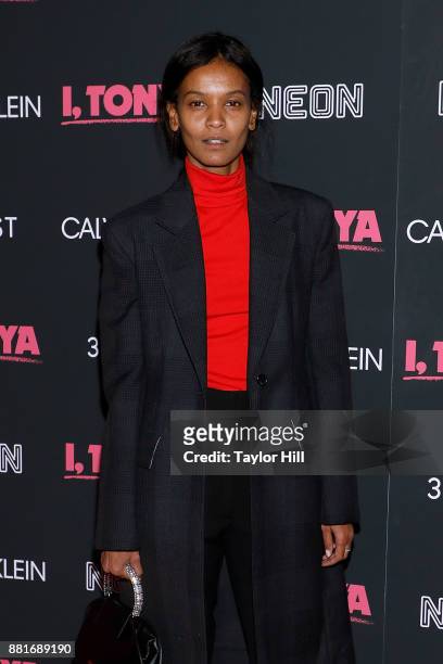 Liya Kebede attends a screening of "I, Tonya" at Village East Cinema on November 28, 2017 in New York City.