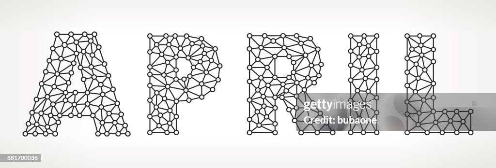 April Subtle Pattern April Triangular Vector Pattern High-Res Vector Graphic - Getty Images