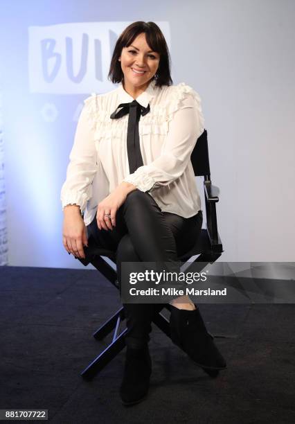 Martine McCutcheon during a Build panel discussion on November 29, 2017 in London, England.