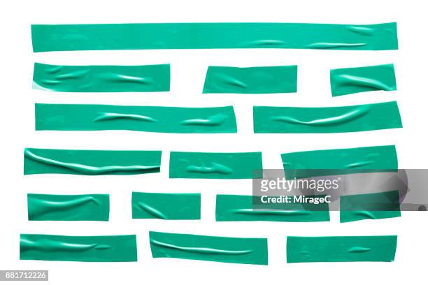 green duct tape stripes - duct tape stock-fotos und bilder