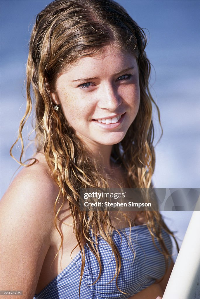 Girl at beach