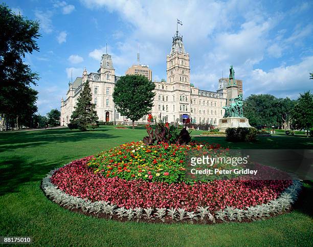 the national assembly building, quebec city, quebec, canada - quebec national assembly stock pictures, royalty-free photos & images