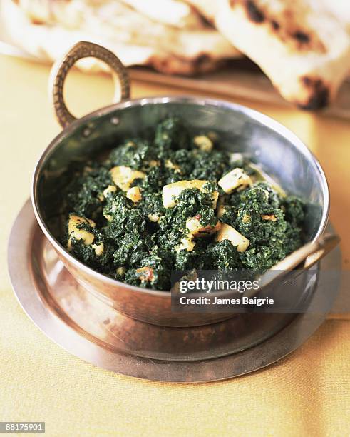 indian saag paneer - vegetable curry stock pictures, royalty-free photos & images