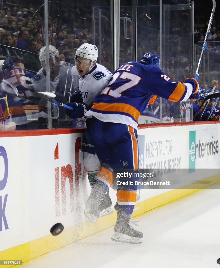 Vancouver Canucks v New York Islanders