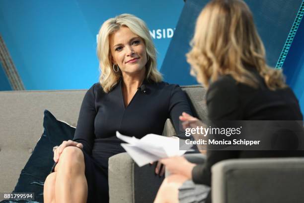 Megyn Kelly, NBC News Anchor and host of "Megyn Kelly Today" speaks onstage with Alyson Shontell at IGNITION: Future of Media at Time Warner Center...