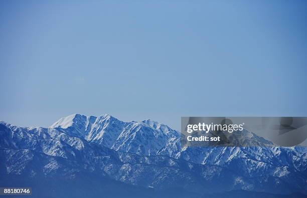 tateyama mountain ranges  - toyama prefecture stock pictures, royalty-free photos & images