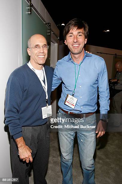 Of Dreamworks Jeffrey Katzenberg and Don A. Mattrick, Senior Vice President, Interactive Entertainment Business, Entertainment and Devices Division...