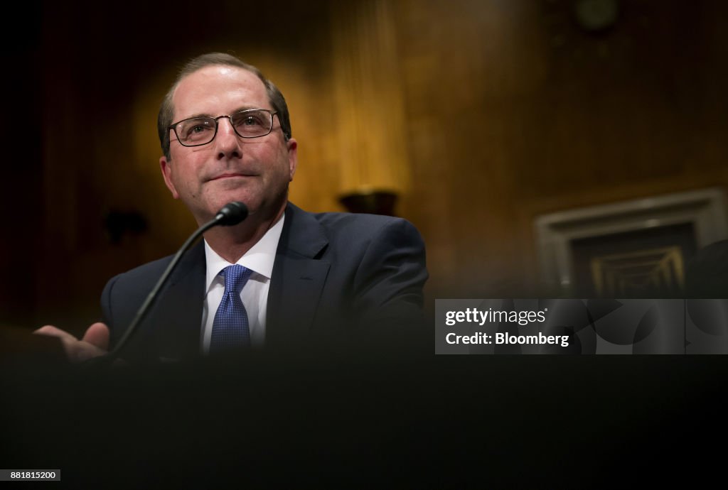 Senate HELP Committee Considers Alex Azar To Be Health And Human Services (HHS) Secretary