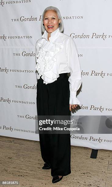 Editor Gene Young attends the Gordon Parks Foundation's Celebrating Fashion Awards Gala at Gotham Hall June 2, 2009 in New York City.