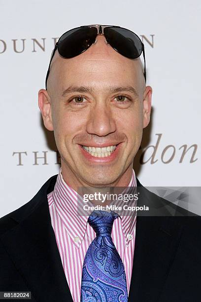 Television personality Robert Verdi attends the Gordon Parks Foundation's Celebrating Fashion Awards Gala at Gotham Hall June 2, 2009 in New York...