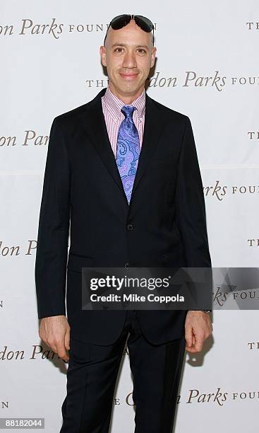 Television personality Robert Verdi attends the Gordon Parks Foundation's Celebrating Fashion Awards Gala at Gotham Hall June 2, 2009 in New York...