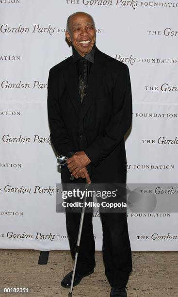 Actor Geoffrey Holder attends the Gordon Parks Foundation's Celebrating Fashion Awards Gala at Gotham Hall on June 2, 2009 in New York City.