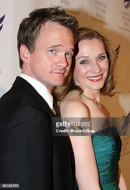 Neil Patrick Harris and Kate Jennings Grant attend the American Theatre Wing's 2009 Spring Gala at Cipriani 42nd Street on June 1, 2009 in New York...