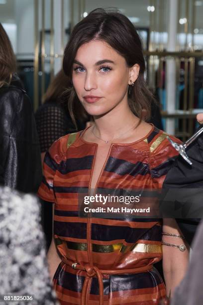 Rainey Qualley attends the Chanel Ephemeral Boutique opening at Nordstrom on November 28, 2017 in Seattle, Washington.
