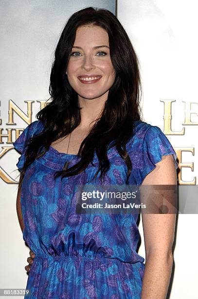 Actress Bridget Regan attends the DATG summer press junket at ABC's Riverside Building on May 30, 2009 in Burbank, California.