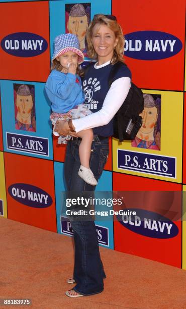 Felicity Huffman and daughter Sofia Grace