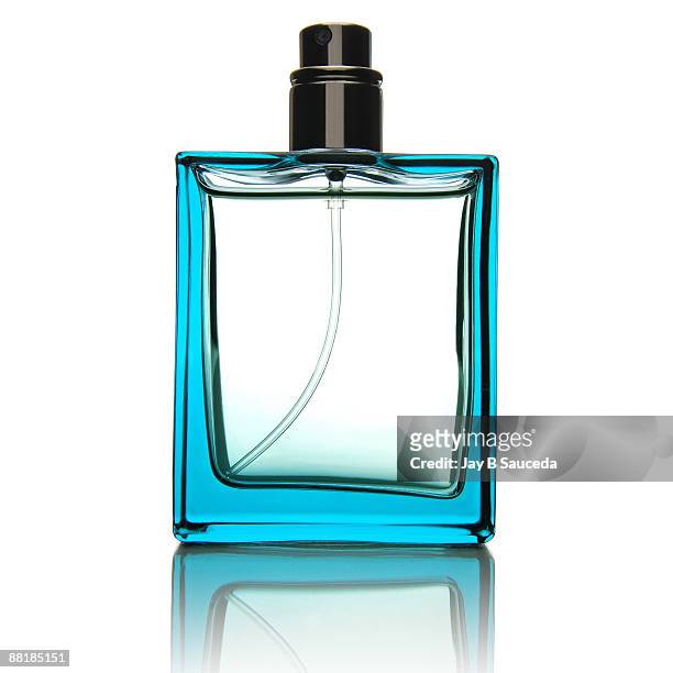 simple fragrance bottle - perfume sprayer ストックフォトと画像