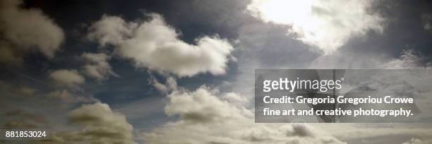 cloud typologies - dramatic sky - gregoria gregoriou crowe fine art and creative photography. imagens e fotografias de stock