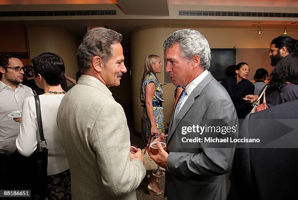 Charles Loccisano and Smile Train Co-Founder and President Brian Mullaney attend the HBO Documentary Screening Of "Smile Pinki" at HBO Theater on...