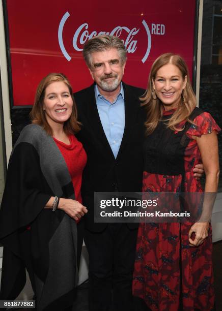 Bea Perez, Tom Freston and Deb Dugan attend The Coca-Cola Company and host a luncheon in New York City to celebrate their long-term partnership and...
