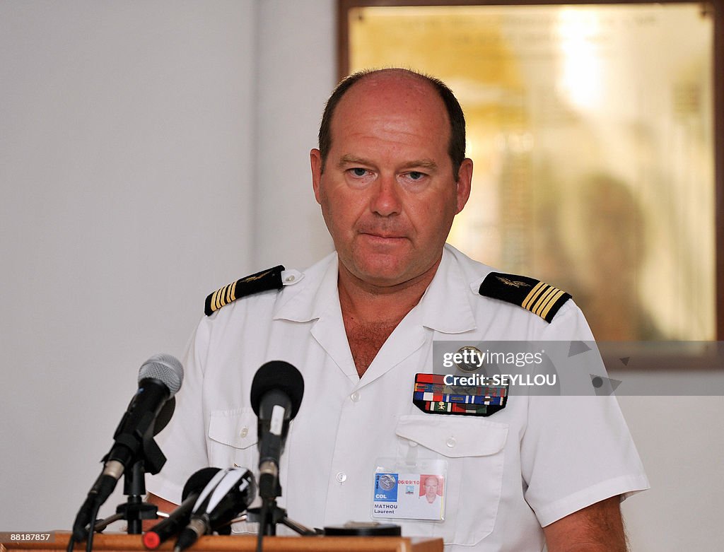 French Line Colonel French colonel and commander of the French Air Base in Dakar Laurent ...