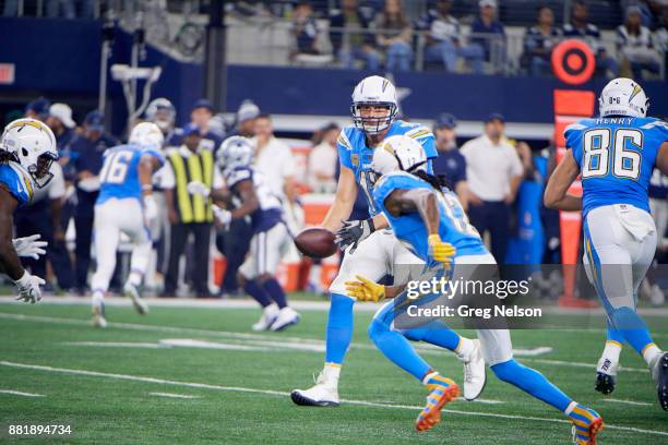 Los Angeles Chargers QB Philip Rivers in action vs Dallas Cowboys at AT&T Stadium. Arlington, TX CREDIT: Greg Nelson