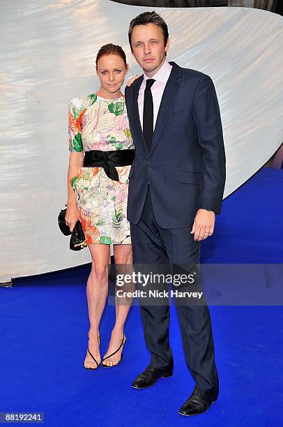 Fashion designer Stella McCartney and her husband Aladhair Willis attend the Summer Exhibition Preview Party 2009 at the Royal Academy of Arts on...